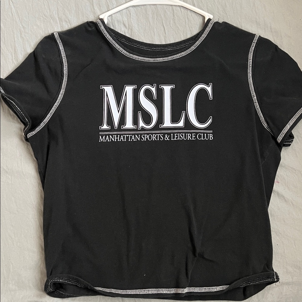 MSLC Black T-Shirt Hollister